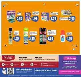 Volantino Emporio Amato Pagina 8: Doctor Zac Spray Outdoor Mosche e Zanzare €3,85