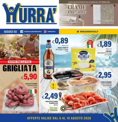 Hurrà (valido fino al 19-08)