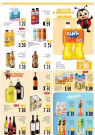 Volantino SpesAmica Pagina 13: Ferrarelle Bibite Aranciata/Chinotto/Gassosa/Limonata €0,59, NICOSIA GENERAZ 898 €1,99