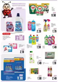 Volantino SpesAmica Pagina 14: Winni's Sale Lavastoviglie €1,19, Ajax liquido pavimenti tornado €1,59