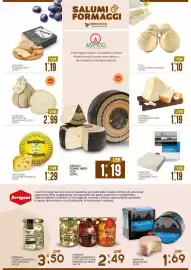 Volantino SpesAmica Pagina 3: CARBONE PROVOLONE DEL MONACO DOP €2,99, ARRIGONI QUARTIROLO LOMBARDO DOP €1,19