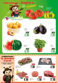 Volantino SpesAmica Pagina 4: SPIEDINI AL KG €9,90, Cuore di Reale €17,90
