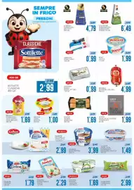 Volantino SpesAmica Pagina 6: Burro SoreSina Senza Lattosio €0,99, NORITA SALMONE NORVEGESE AFFUMICATO €1,99