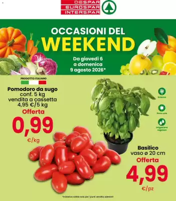 Eurospar | Weekend (valido fino al 9-08)