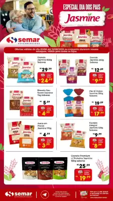 Folheto Semar Supermercado (válido até 15-08)