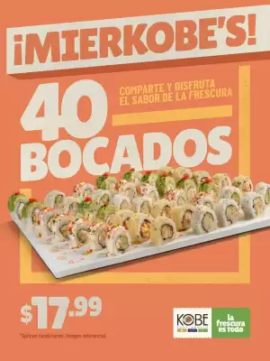 Kobe Sushi Express (válido hasta 28-08)