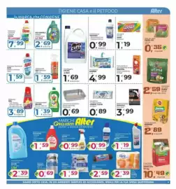 Volantino Alter Discount Pagina 11: Piatti TEXROLL €1,59, Cornetti aluminio senza coperchio €0,69