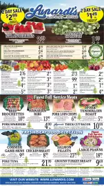 Lunardis weekly ad week 32 Page 1