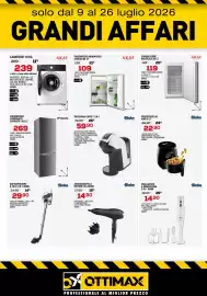 Catalogo Ottimax Pagina 7: FRIGORIFERO MONOPORTA STATICO 85 LT AKAI €109,00, Frullatore a immersione Blake €14,90