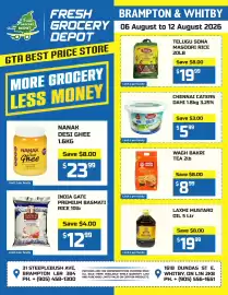 Fresh Grocery Depot flyer week 32 Page 1