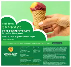 Community Natural Foods flyer Page 13