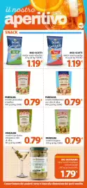 Volantino Supermercati Dok Pagina 3: Riso Scotti risette snack erbe fini €1,19, PANEALBA crostini origano €0,79