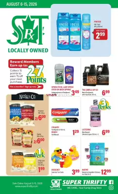 Super Thrifty (valid until 15-08)