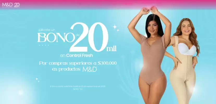 Fajas M&D (válido hasta 17-09)