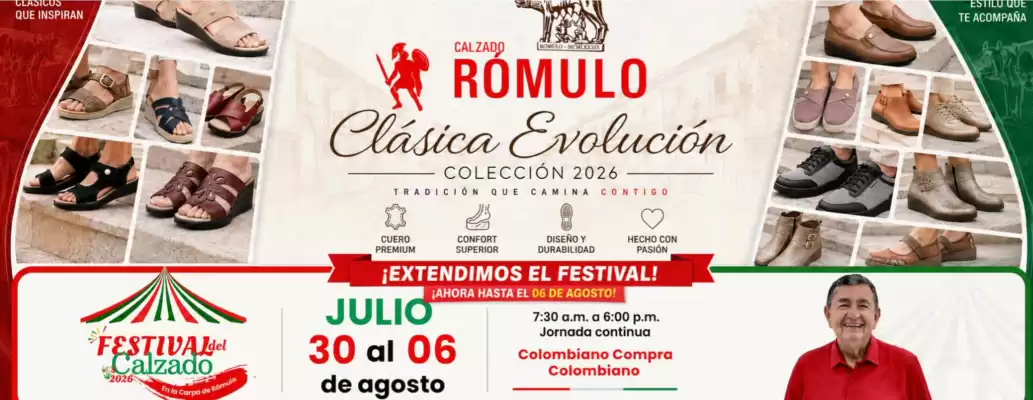 Calzado Romulo (válido hasta 8-08)