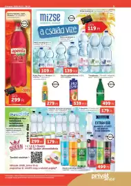 PRIVÁT akciós újság hét 33 Oldal 5: Mizse ásványvíz €109,00, Kubu play €279,00