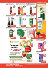 PRIVÁT akciós újság hét 33 Oldal 6: Regina papírtörlő €599,00, Heineken sör €2.299,00