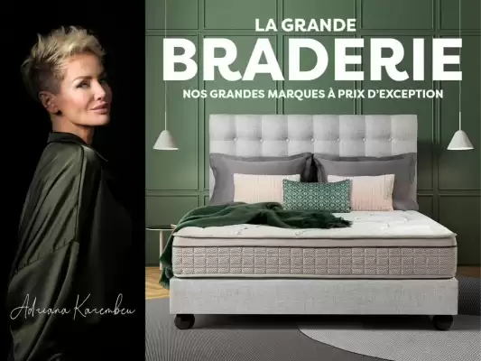 Catalogue France Literie (valable jusqu'au 6-09)