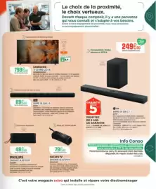Catalogue Extra page 3: SONY ENCEINTE BLUETOOTH €79,99, PHILIPS ENCEINTE BLUETOOTH €49,99