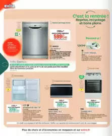Catalogue Extra page 4: SAMSUNG MICRO-ONDES SOLO €159,90, Beko Cuisinière mixte €399,90