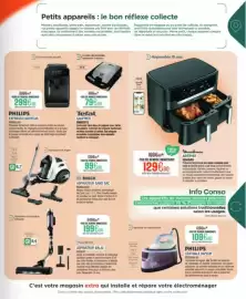 Catalogue Extra page 7: PHILIPS EXPRESSO BROYEUR €299,90, Compact et léger €8,70
