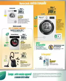 Catalogue Proxi Confort page 5: Electrolux ASPIRATEUR SAC €99,90, BOSCH SÈCHE-LINGE €699,90