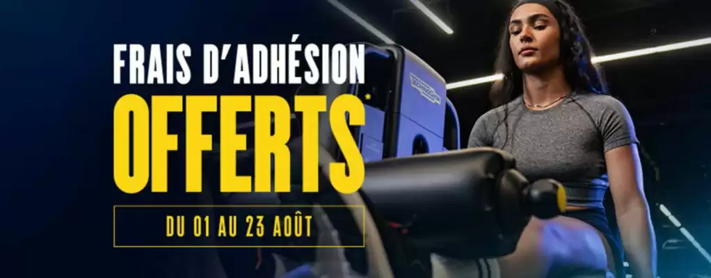 Fitness Park (valable jusqu'au 23-08)