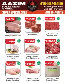 Aazim Halal Meat & Grill flyer week 32 Page 1