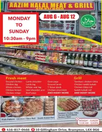 Aazim Halal Meat & Grill flyer week 32 Page 10