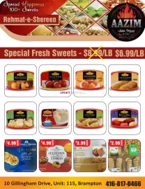 Aazim Halal Meat & Grill flyer week 32 Page 9