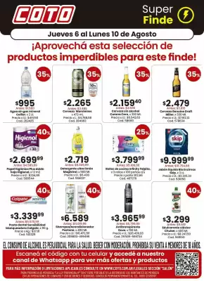 Coto (válido hasta 10-08)
