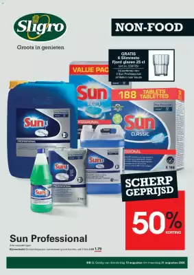 Sligro | Non-Food (geldig t/m 31-08)