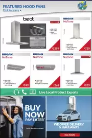 Trail Appliances flyer week 32 Page 5: WCT1306SS BROAN NuTone ALT4306SS • 640 CFM • 30" width • Convertible top or rear