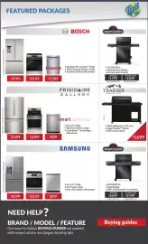 Trail Appliances flyer week 32 Page 8: RF70H25HERAA/NSG80H60SRAA / DW80B6060US GRFG2353AF/GCRE306CBF / GDSH4715AF B36FD52SNS