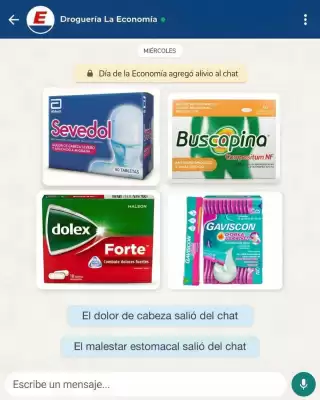 Droguería la Economía (válido hasta 21-08)