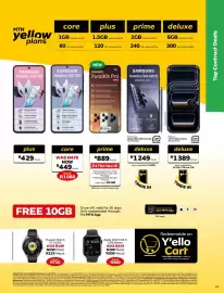MTN catalogue Page 19: Huawei Watch GT 6 GPS €12.936,00, HUAWEI Pura90s Pro €889,00
