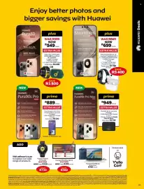 MTN catalogue Page 33: HUAWEI Pura90s Pro €1.800,00, HUAWEI Pura80 Smart €549,00