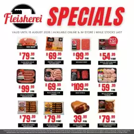 Fleisherei catalogue Page 1: Pork Bulk Pork Loin Chops €69,99, GROUND BEEF €99,99