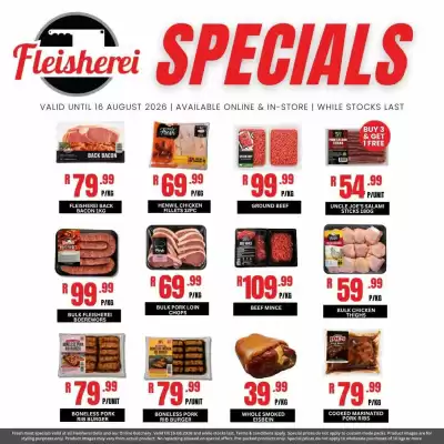 Fleisherei (valid until 16-08)