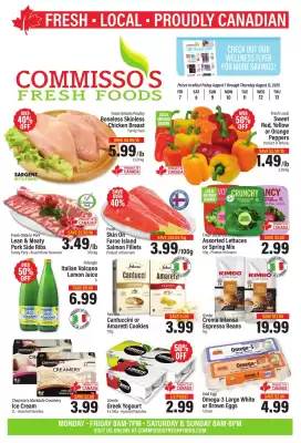 Commisso's Fresh Foods (valid until 13-08)