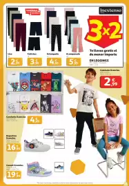 Folleto Alcampo Página 23: Liso €2,99, Ciclistas €3,99