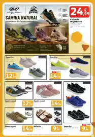 Folleto Alcampo Página 25: Calzado respetuoso €24,99, Inextenso Deportivo €12,99