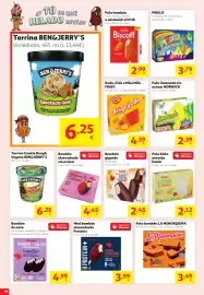 Folleto Alcampo Página 34: BEN&JERRY'S Tarrina €6,25, LOTUS Polo bombón o sándwich €2,99