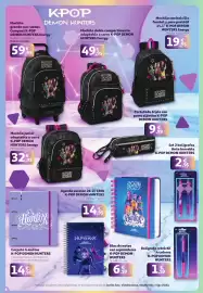 Folleto Alcampo Página 8: Mochila grande con ruedas compact k-pop demon hunters energy €59,95