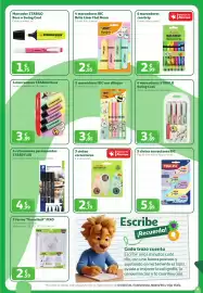 Folleto Alcampo Página 9: STABILO Marcador Boss o Swing Cool €1,75, BIC 4 marcadores Brite Liner Flat Neon €2,85