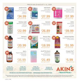 Akin's Natural Foods weekly ad Page 8