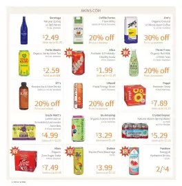 Akin's Natural Foods weekly ad Page 4