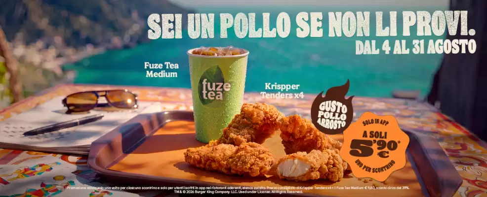 Burger King (valido fino al 31-08)