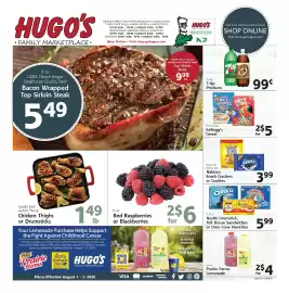 Hugo's Supermarkets weekly ad week 31 Page 1