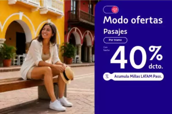 Latam Airlines (válido hasta 2-09)